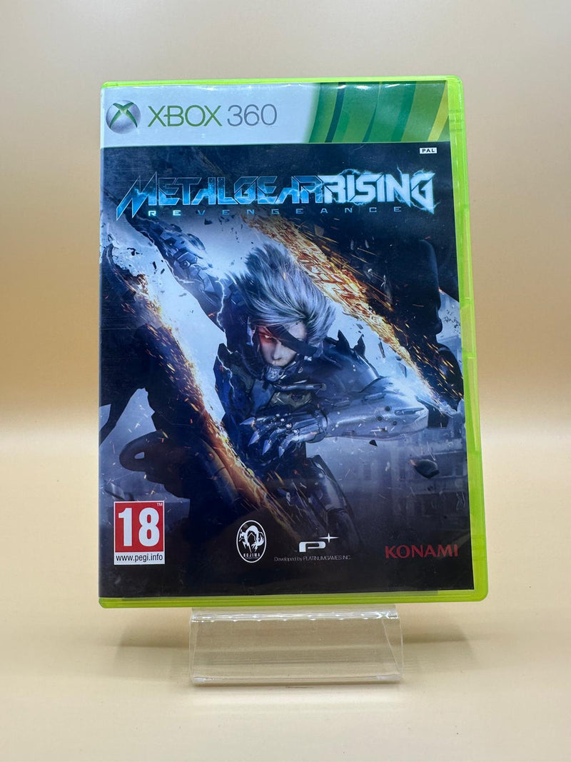 Metal Gear Rising - Revengeance Xbox 360 , occasion Complet Jeu FR Boite ITA