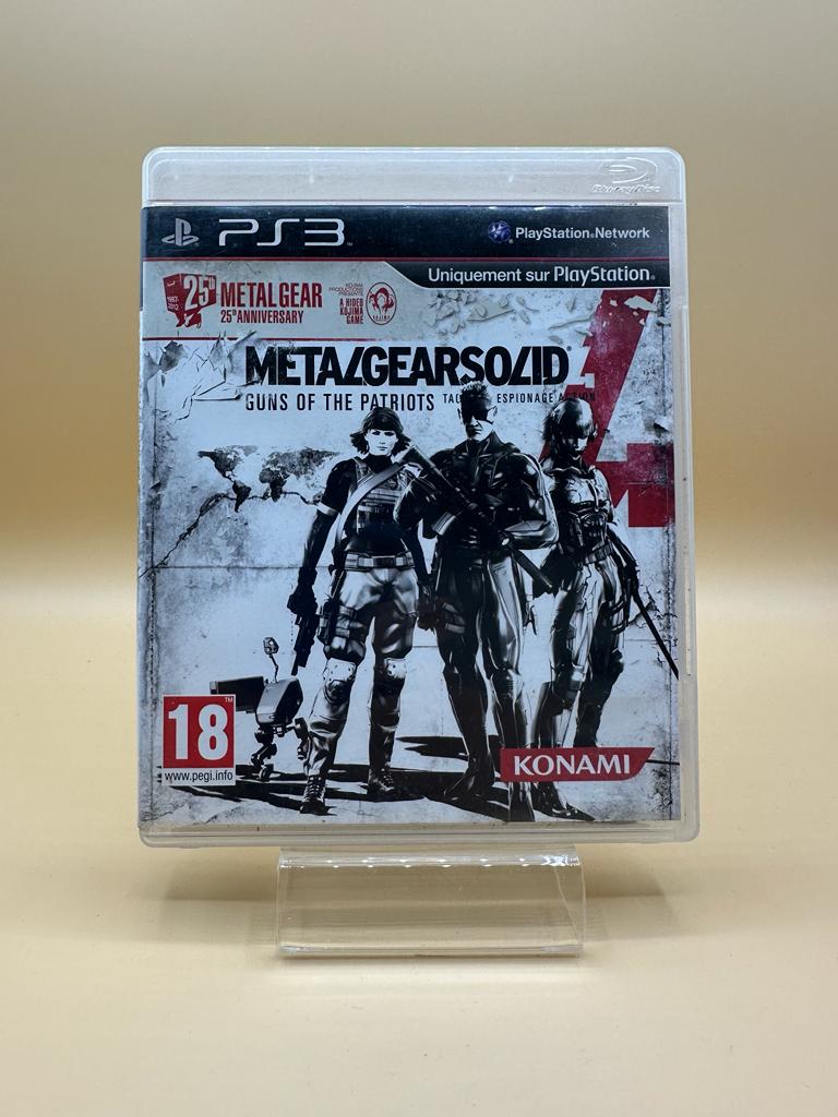 Metal Gear Solid 4 - Guns Of The Patriots - Edition 25ème Anniversaire Ps3 , occasion Complet