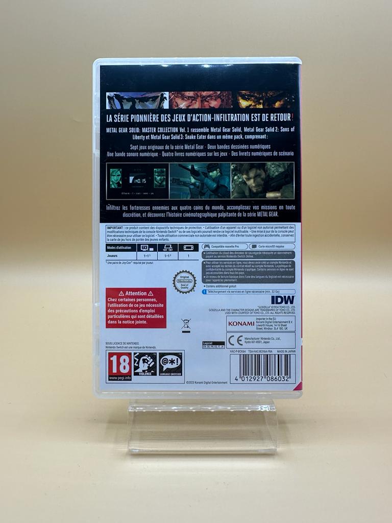 Metal Gear Solid : Master Collection Vol. 1 Switch , occasion