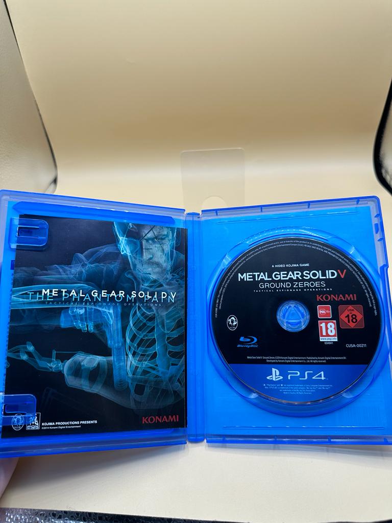 Metal Gear Solid V - Ground Zeroes PS4 , occasion