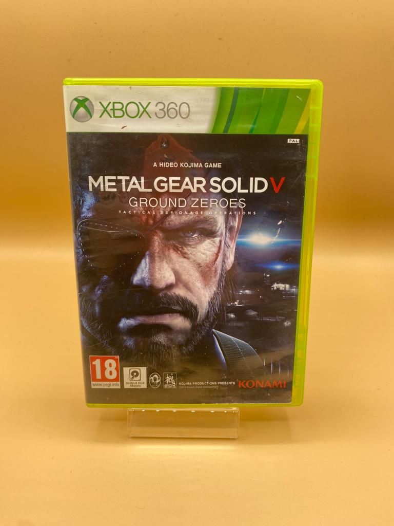 Metal Gear Solid V - Ground Zeroes Xbox 360 , occasion Sans notice