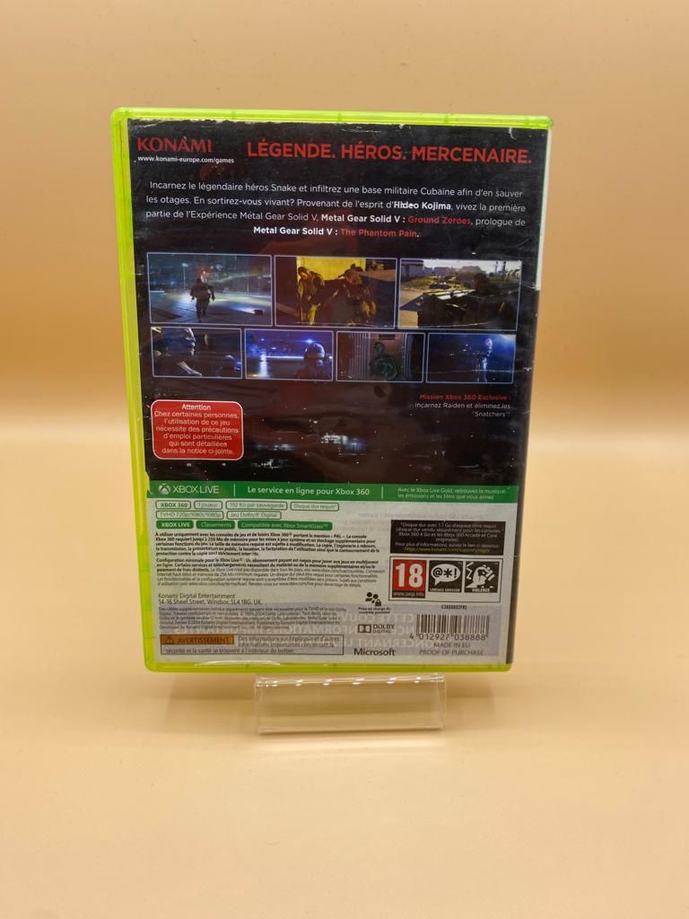 Metal Gear Solid V - Ground Zeroes Xbox 360 , occasion