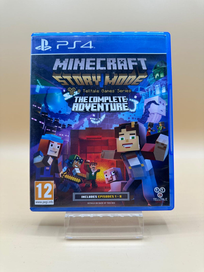 Minecraft - Story Mode - The Complete Adventure Ps4 , occasion Complet Jeu FR / Boite UK