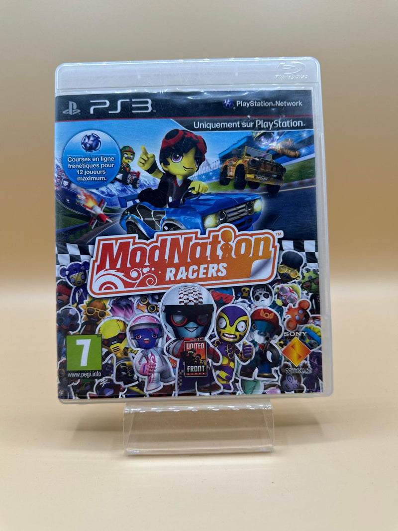 Modnation Racers Ps3 , occasion Sans Notice CD Rayé