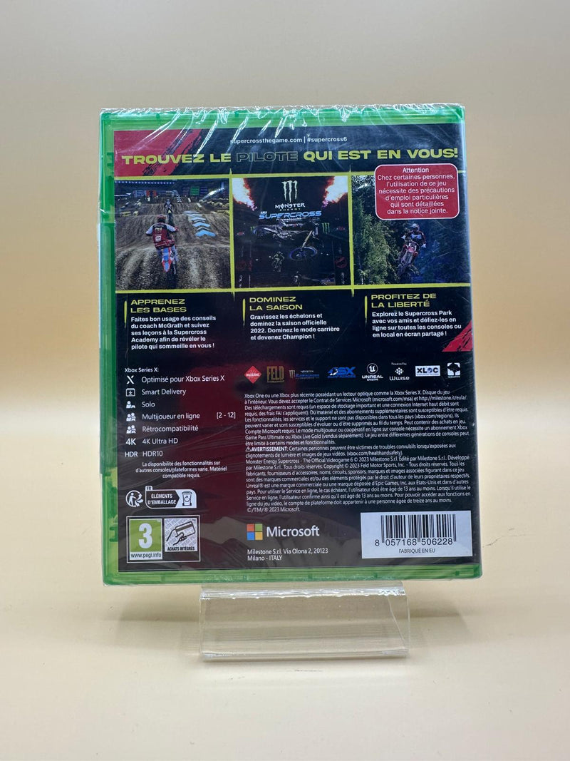 Monster Energy Supercross 6 : The Official Videogame Xbox Serie S/X