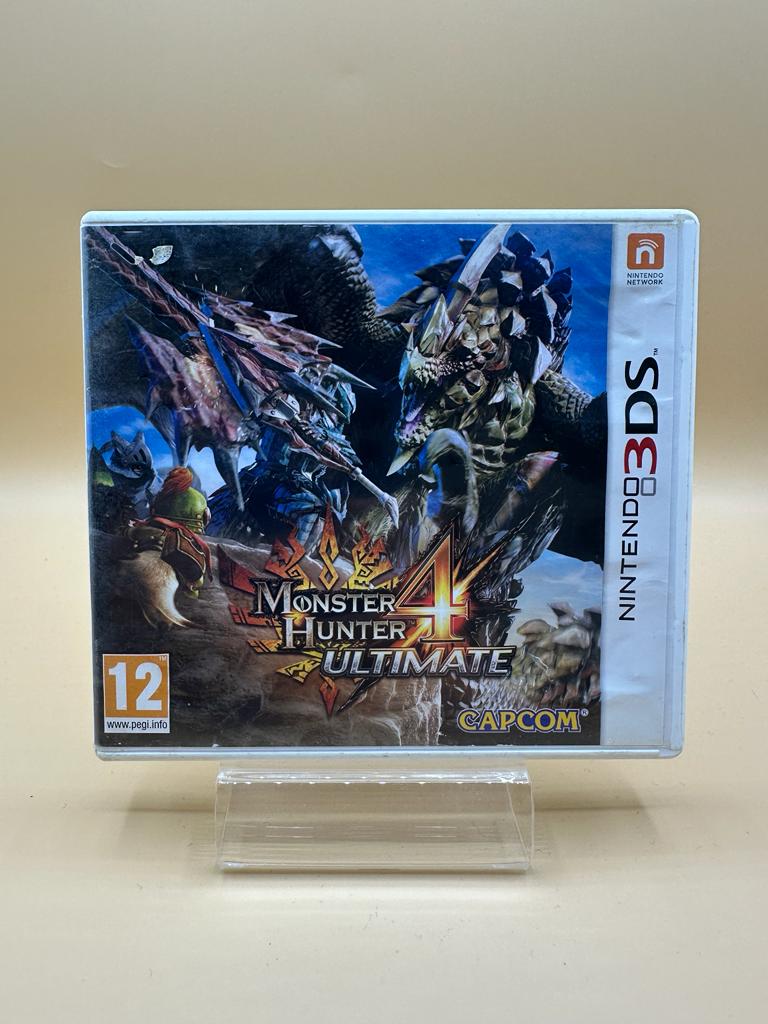 Monster Hunter 4 - Ultimate 3DS , occasion Complet Jeu FR / Boite ITA