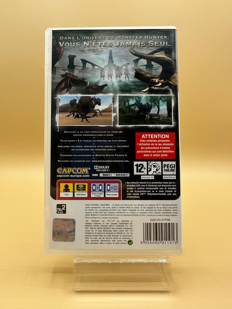 Monster Hunter Freedom Unite PSP , occasion