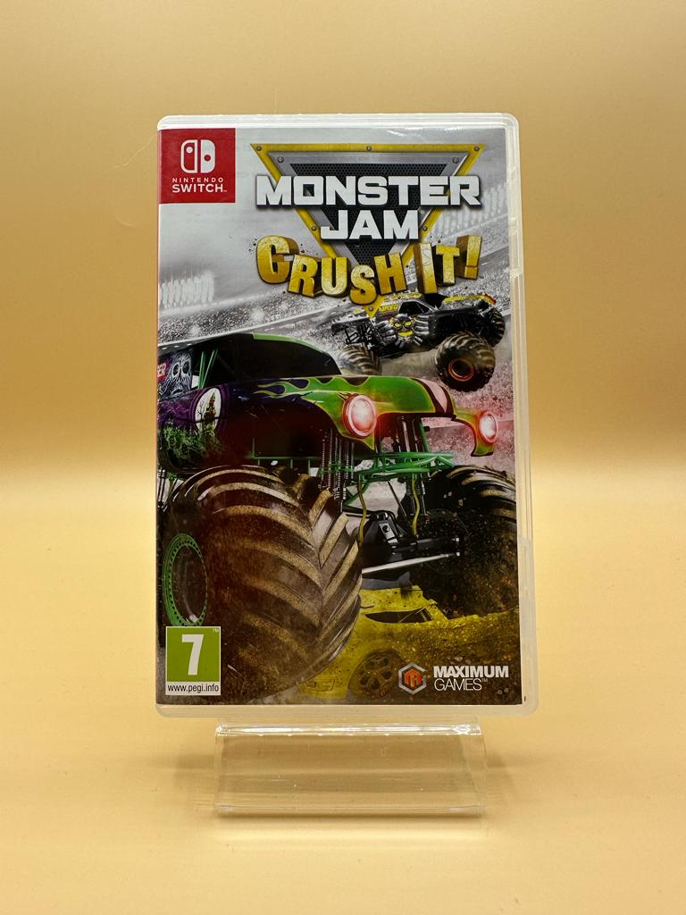 Monster Jam : Crush It Switch , occasion Complet