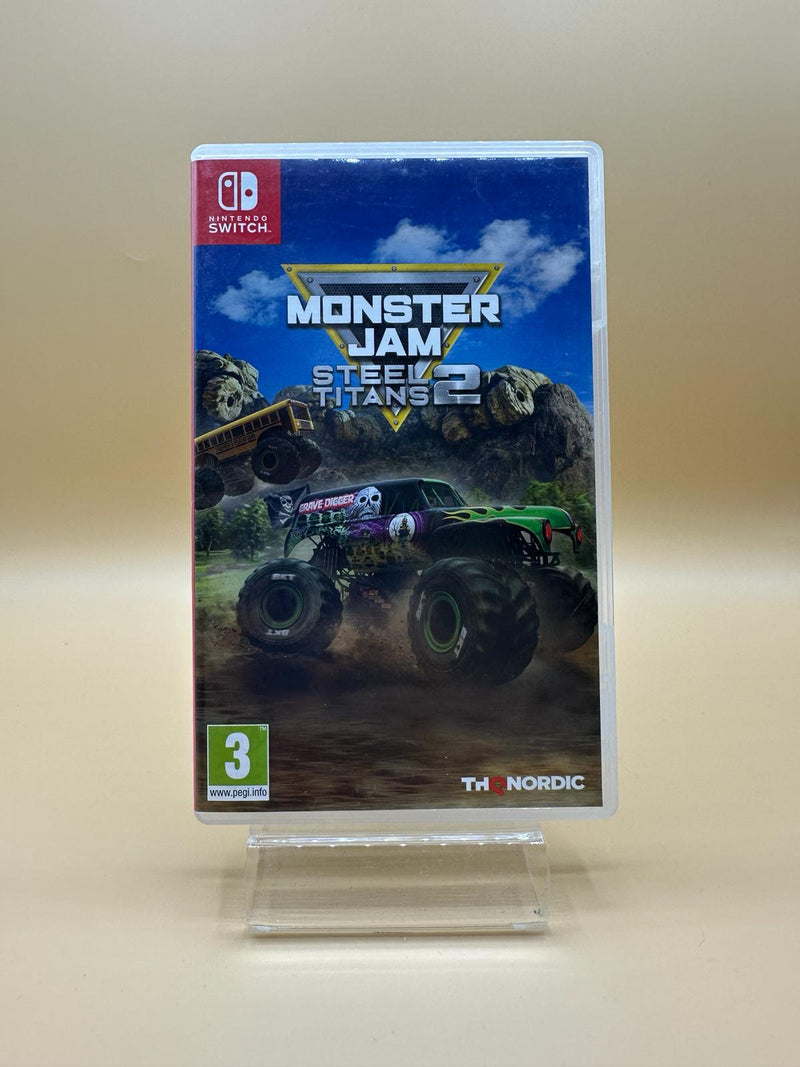 Monster Jam : Steel Titans 2 - Switch , occasion Complet
