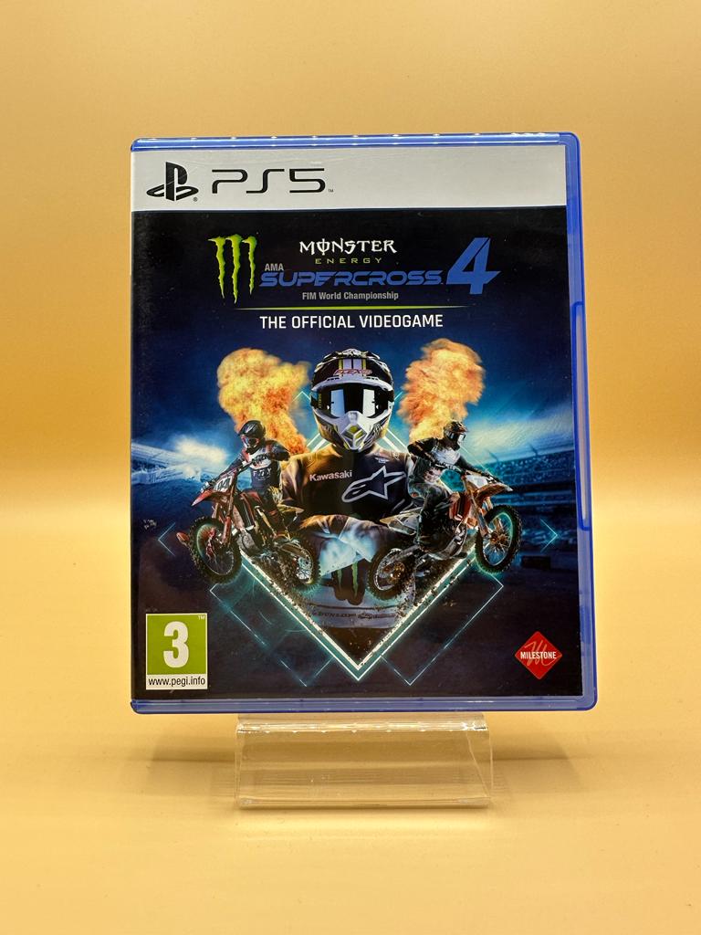 Monster Supercross Energy 4 : The Official Videogame PS5 , occasion Complet