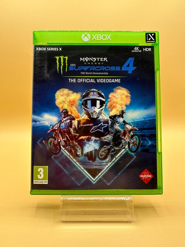 Monster Supercross Energy 4 : The Official Videogame Xbox One , occasion Complet