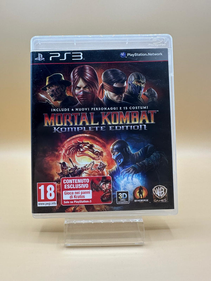 Mortal Kombat - Edition Komplète PS3 , occasion Sans Notice Boite ITA Jeu FR