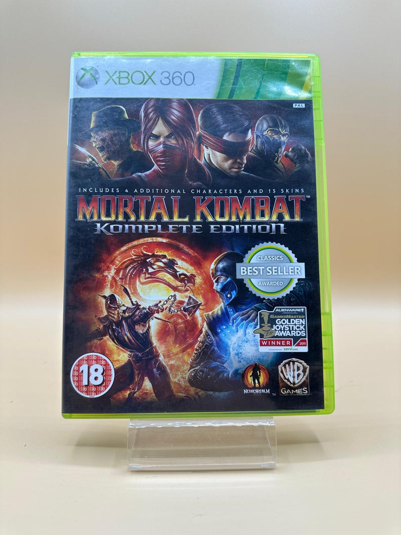 Mortal Kombat - Edition Komplète Xbox 360 , occasion Complet Boite UK CD legerement Rayé