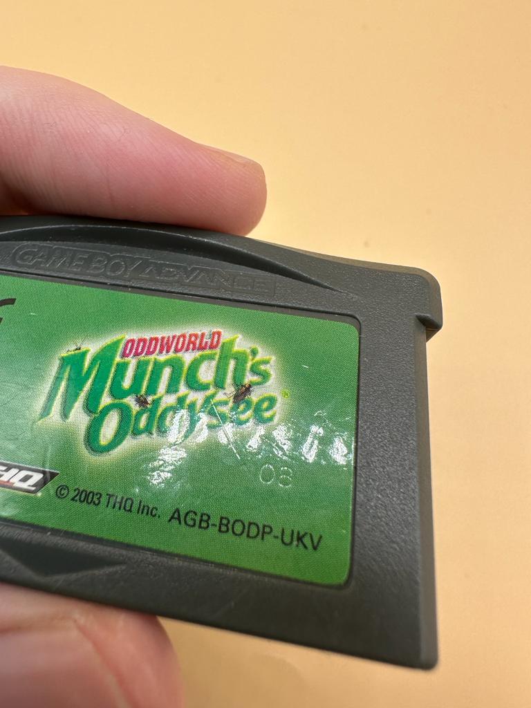 Munch's Oddysée Game Boy Advance , occasion
