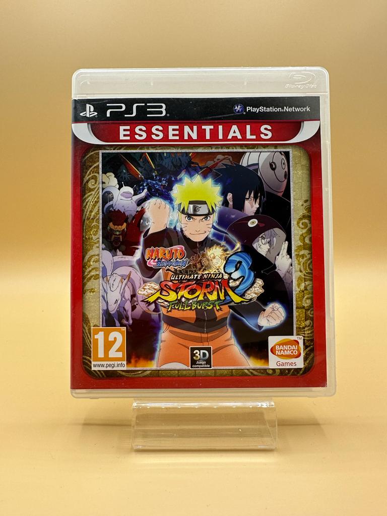 Naruto Shippuden: Ultimate Ninja Storm 3 - Full Burst PS3 , occasion Complet Jeu FR / Boite ES