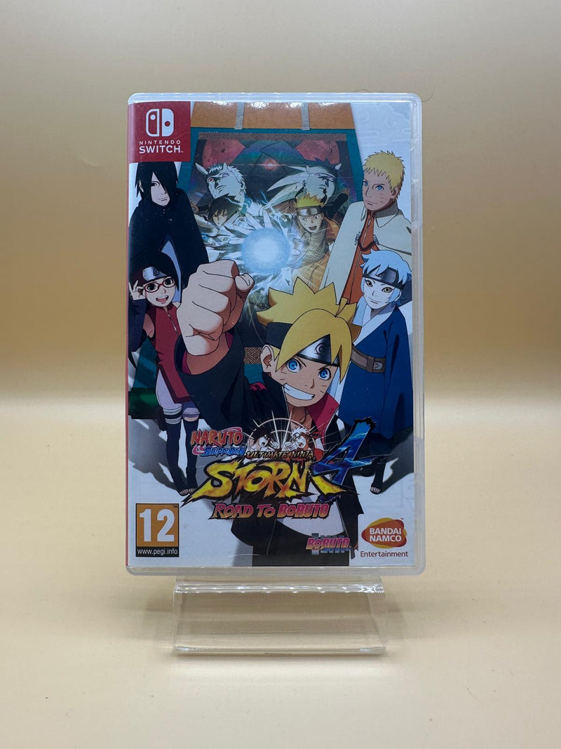 Naruto Shippuden Ultimate Ninja Storm 4 : Road To Boruto Switch , occasion Complet Jeu FR Boite UK