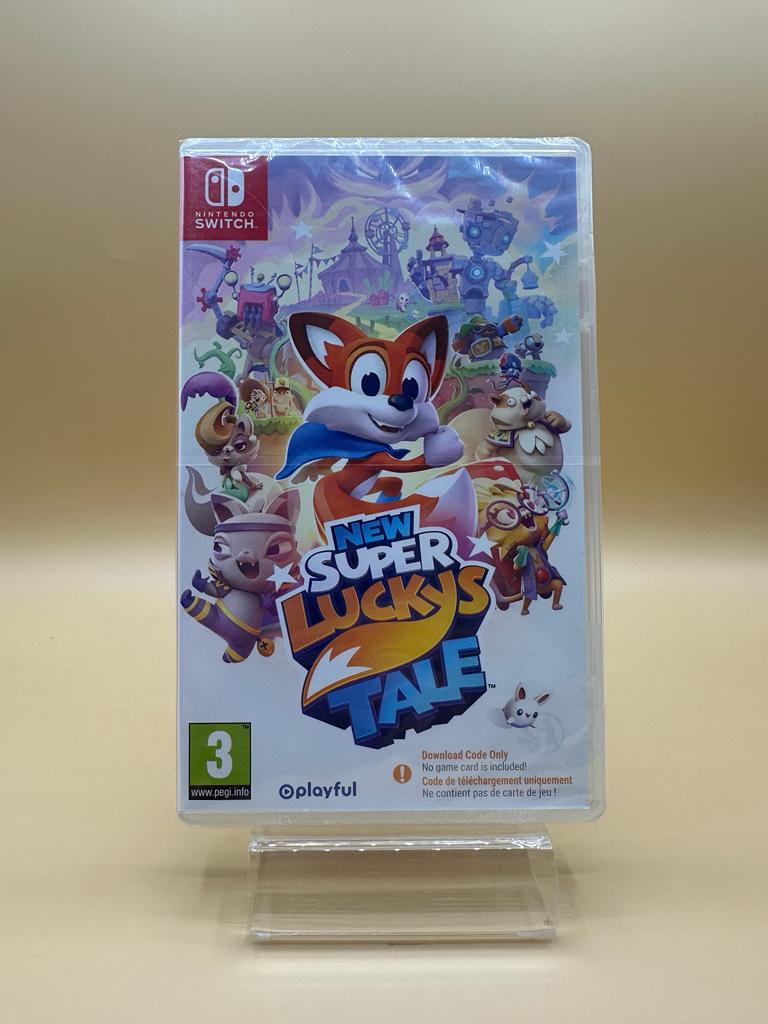 New Super Lucky Tale (Code In A Box) Switch , occasion Sous Blister