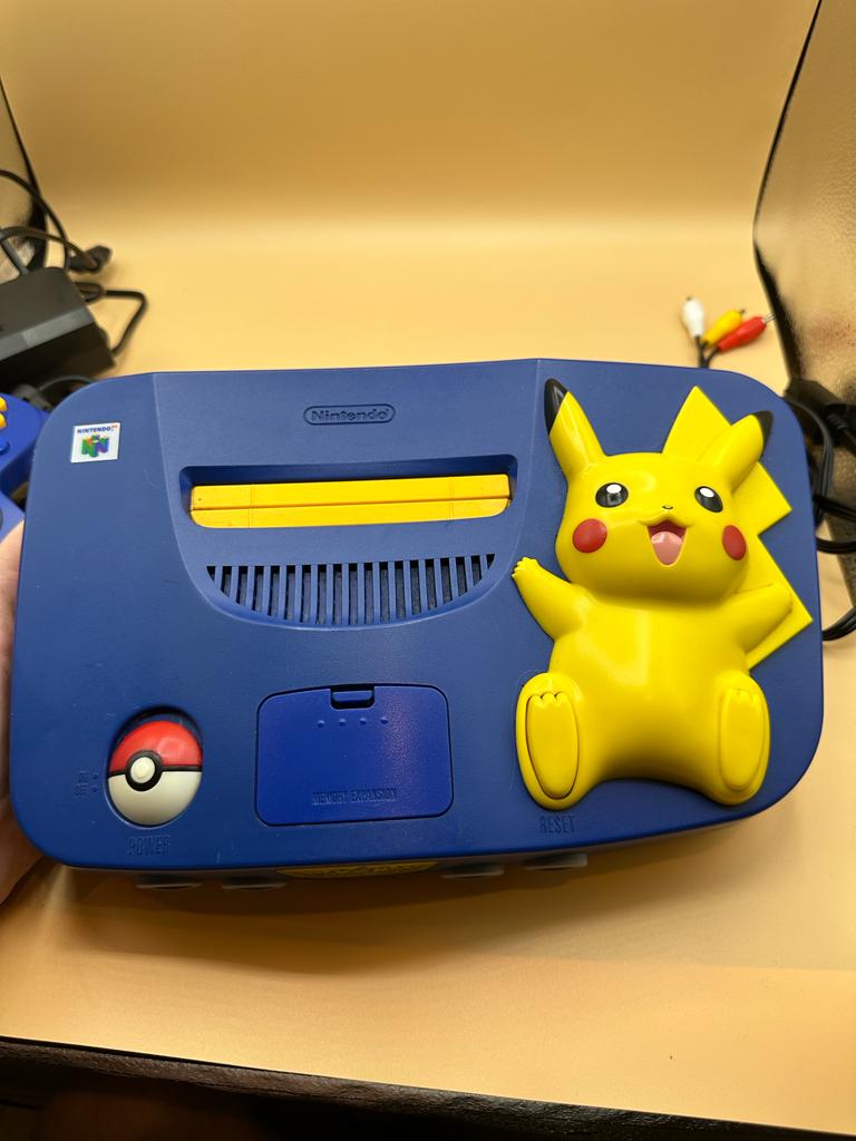 Nintendo 64 édition limitée pikachu , occasion
