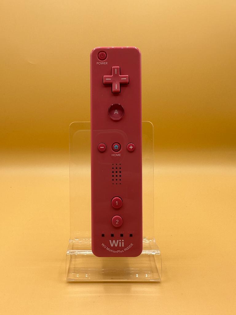 Nintendo Wii Manette Wiimote Motion Plus Rose , occasion Sans Boite