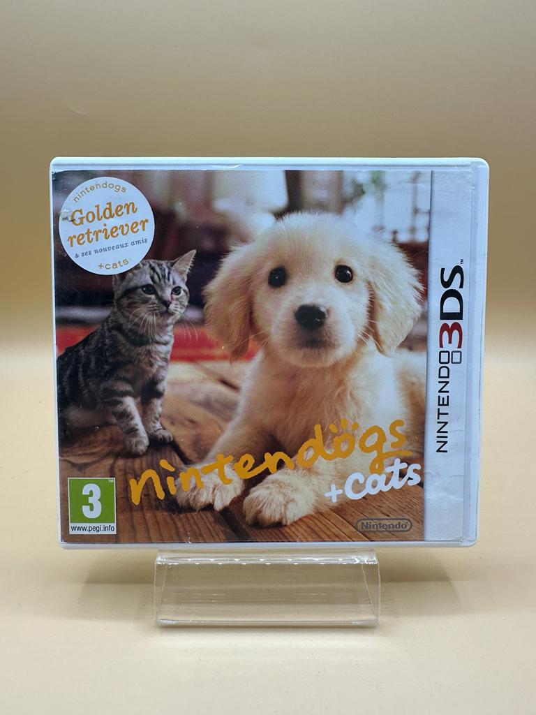 Nintendogs + Cats - Golden Retriever Et Ses Nouveaux Amis 3ds , occasion Complet