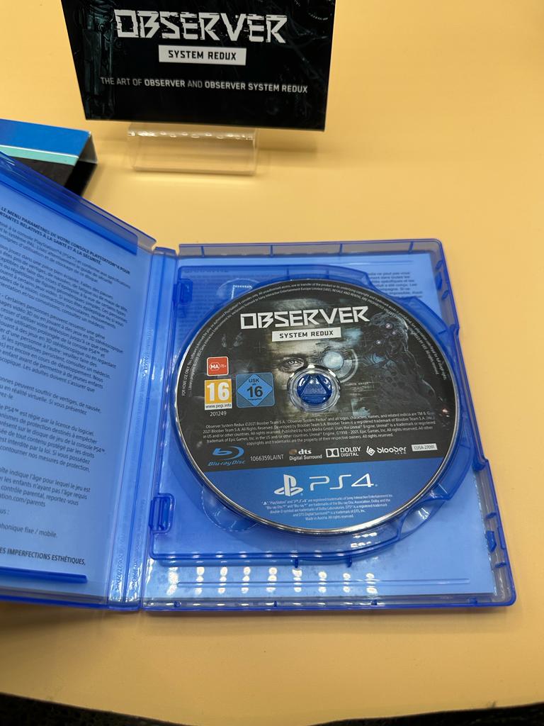 Observer : System Redux - Day One Edition PS4 , occasion