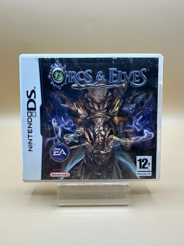 Orcs & Elves Nintendo Ds , occasion Complet Jeu FR Boite ITA