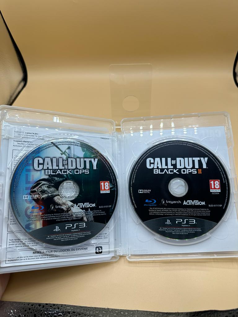 Pack Call Of Duty : Black Ops 1 & 2 Ps3 , occasion