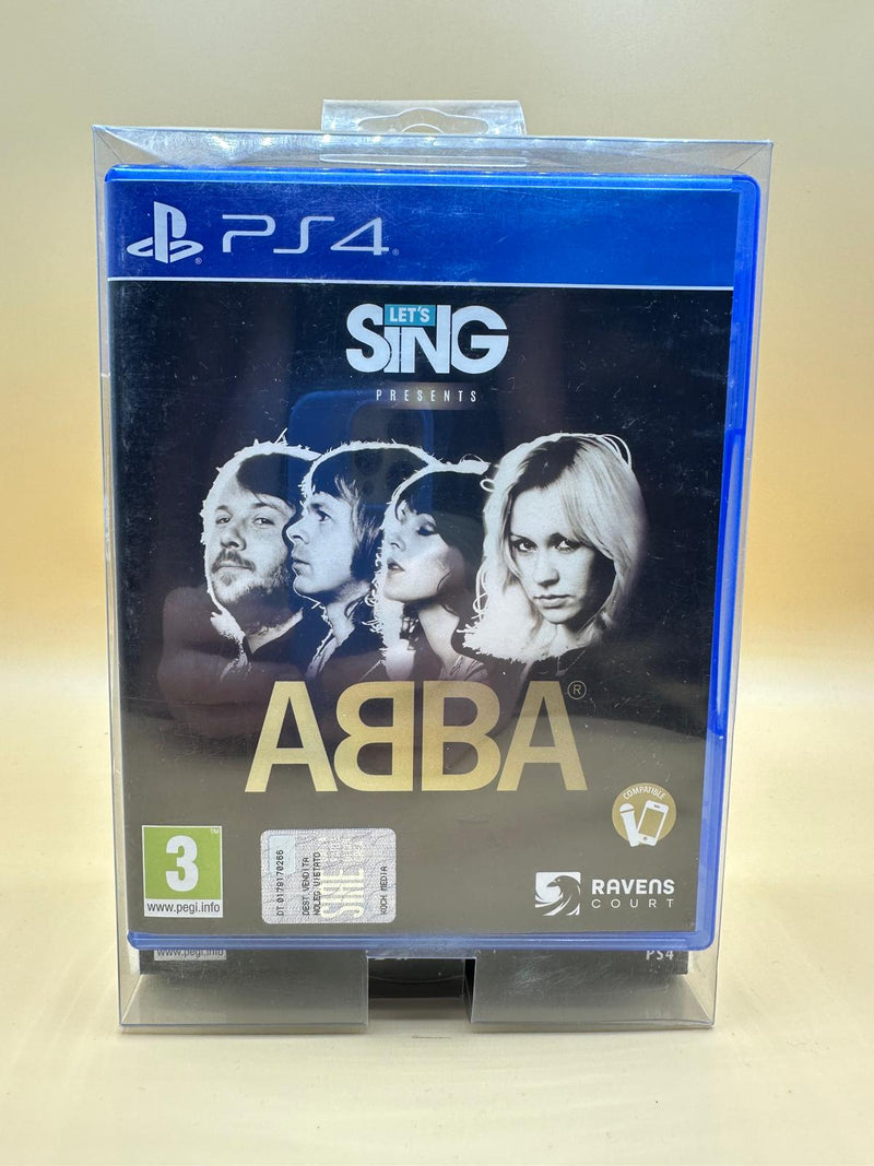 Pack Let's Sing Presents Abba + 2 Micros Ps4 , occasion Complet