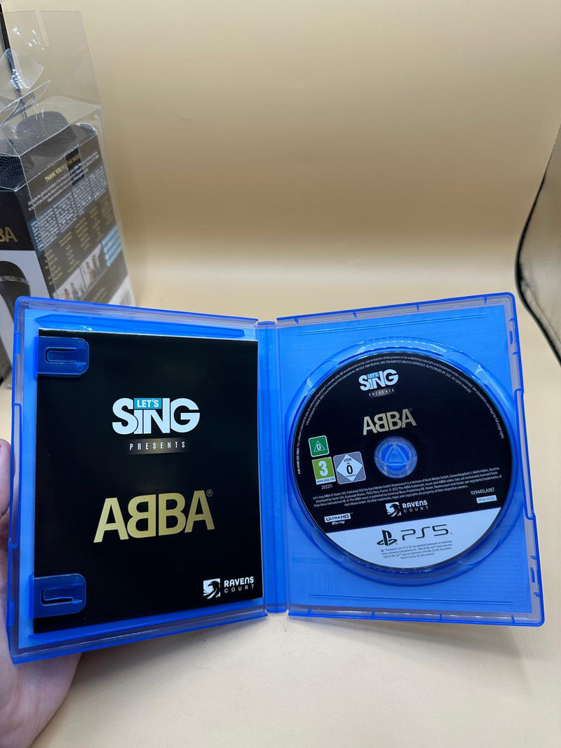 Pack Let's Sing Presents Abba + 2 Micros Ps5