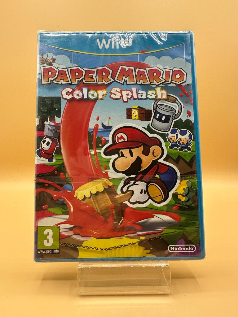 Paper Mario Color Splash Wii U , occasion Sous Blister