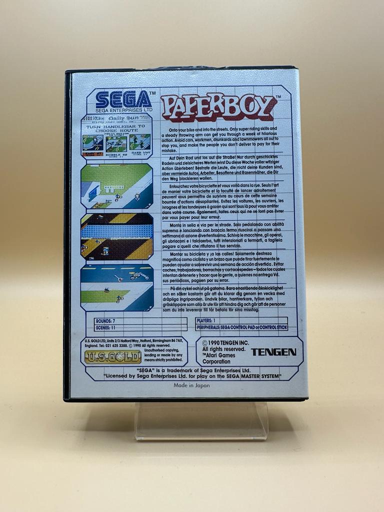 Paperboy Us Gold Master System , occasion