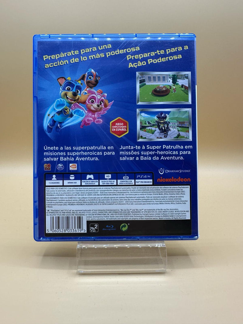 Paw Patrol 2 : La Super Patrouille Sauve La Grande Vallée Ps4 , occasion