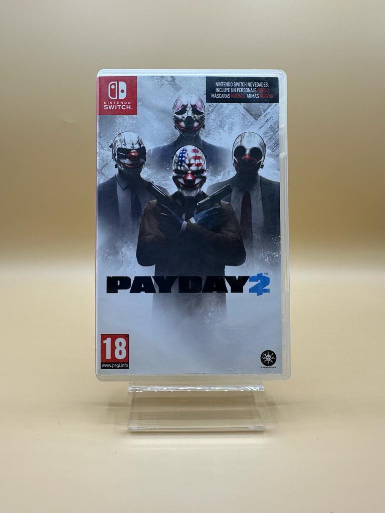 Payday 2 Switch , occasion Complet Jeu FR Boite ES