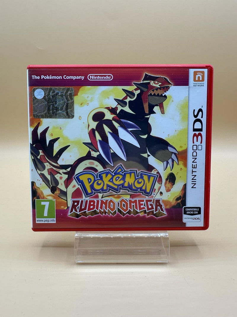 Pokémon Rubis Oméga 3ds , occasion Sans Notice Boite ITA Jeu FR