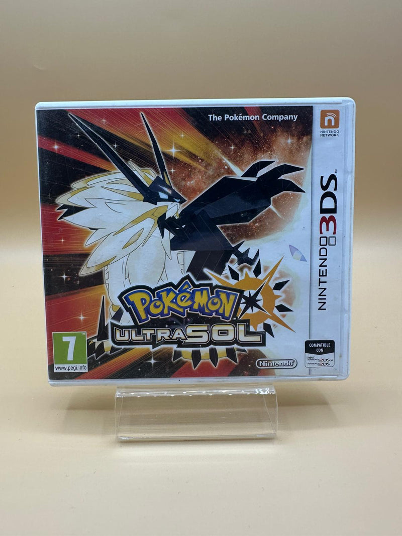 Pokémon Ultra Soleil 3DS , occasion Sans Notice Jeu FR Boite ES