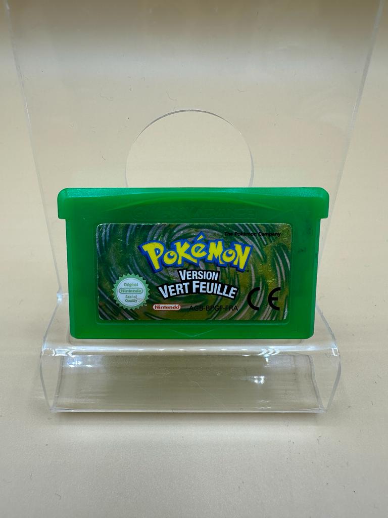 Pokemon Version Vert Feuille Game Boy Advance , occasion Sans Boite