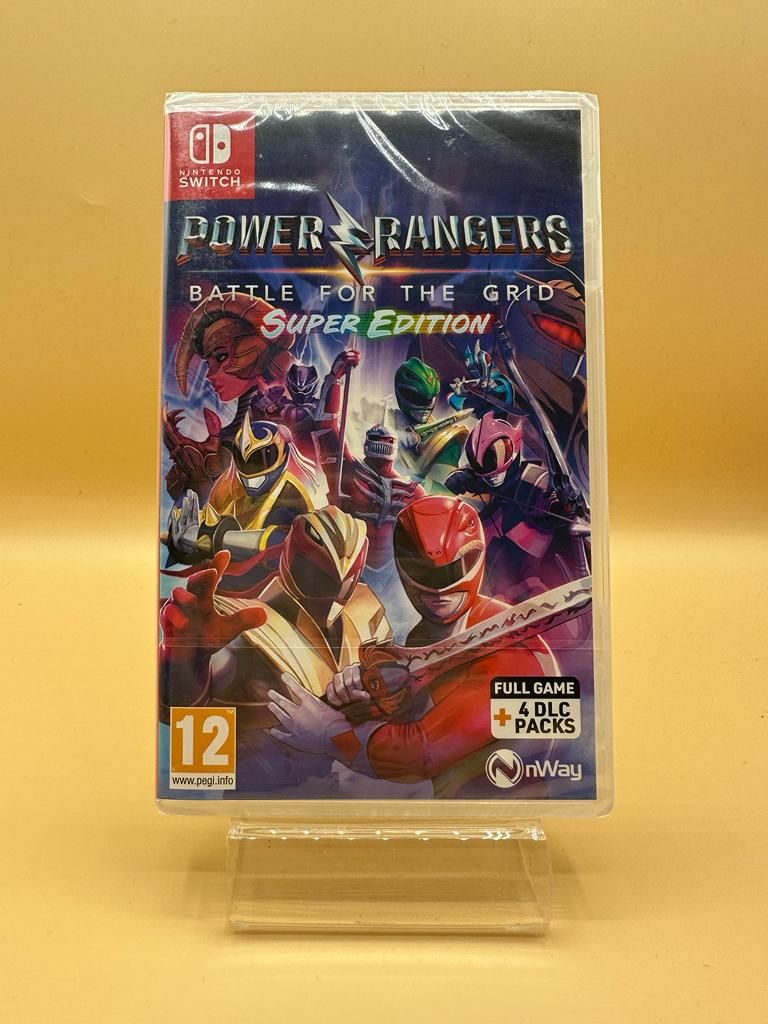 Power Rangers Battle For The Grid Super Edition Switch , occasion Sous Blister