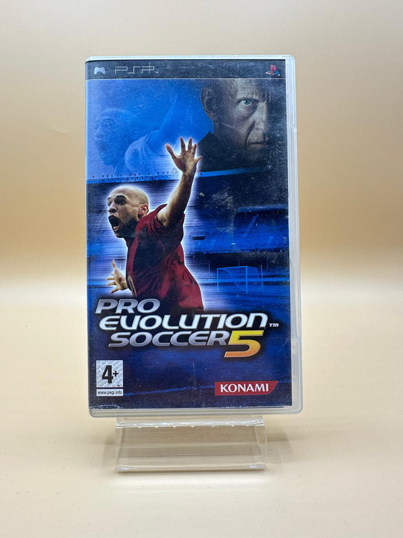 Pro Evolution Soccer 5 Psp , occasion Complet Jeu FR / Boite PT