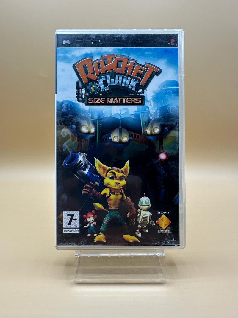 Ratchet & Clank - La Taille Ça Compte Psp , occasion Complet Jeu FR Boite PT