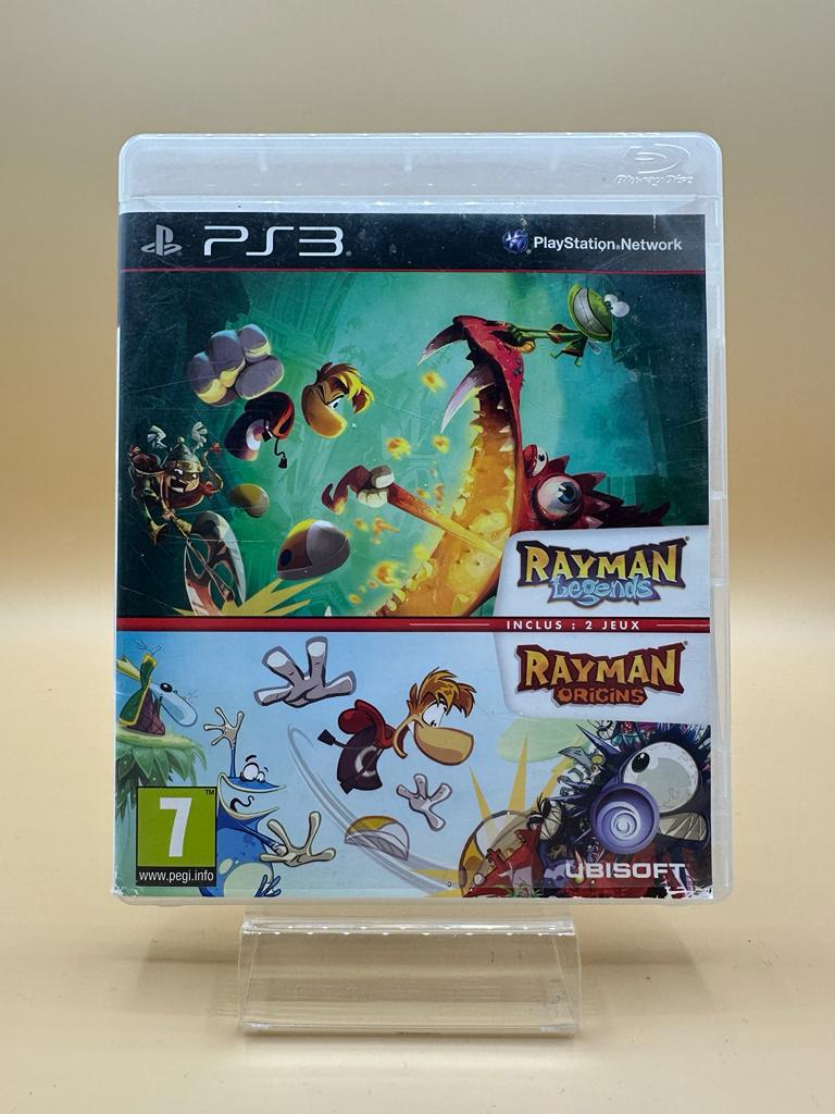 Rayman Legends + Rayman Origins PS3 , occasion Sans notice