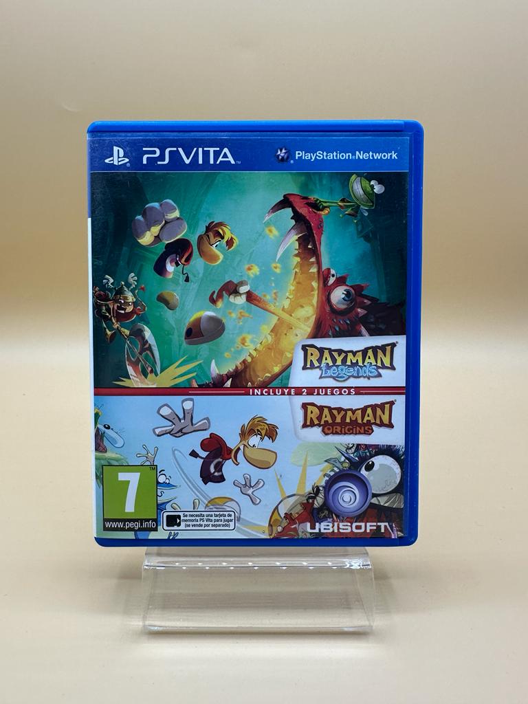 Rayman Legends + Rayman Origins PS Vita , occasion Complet Jeu FR / Boite ES