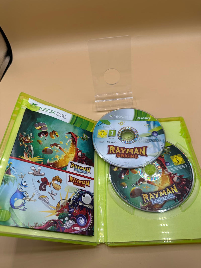 Rayman Legends + Rayman Origins Xbox 360 , occasion