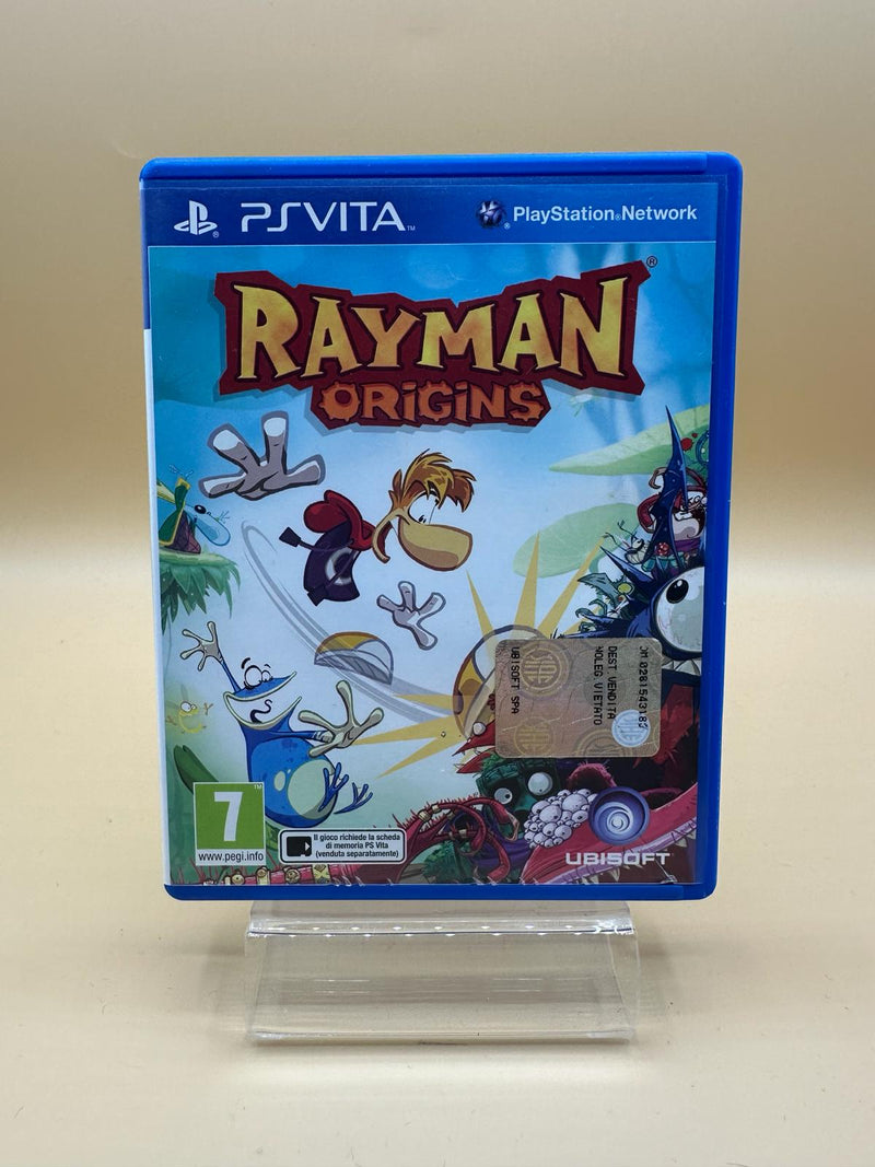 Rayman Origins PS Vita , occasion Complet Jeu FR / Boite ITA