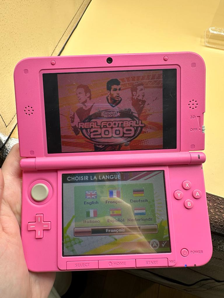 Real Football 2009 Nintendo Ds , occasion