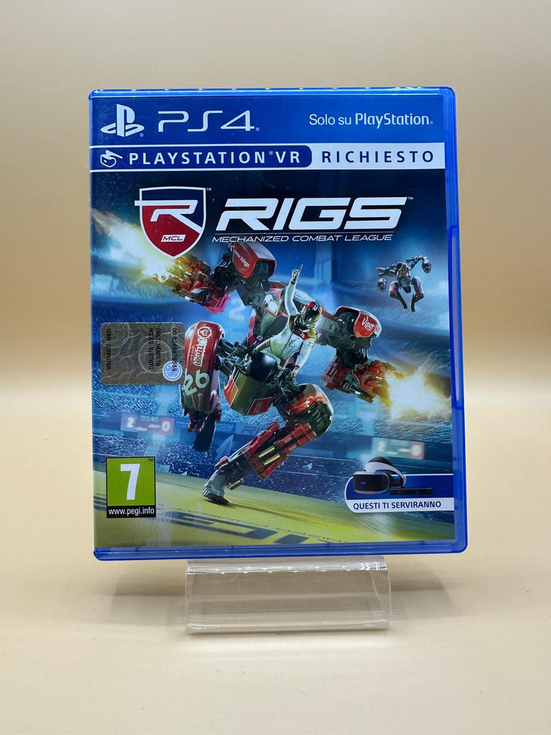 Rigs - Mechanized Combat League Ps4 , occasion Complet Jeu FR Boite ITA