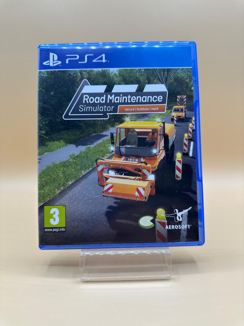 Road Maintenance : Simulator Ps4 , occasion Complet Jeu FR Boite UK