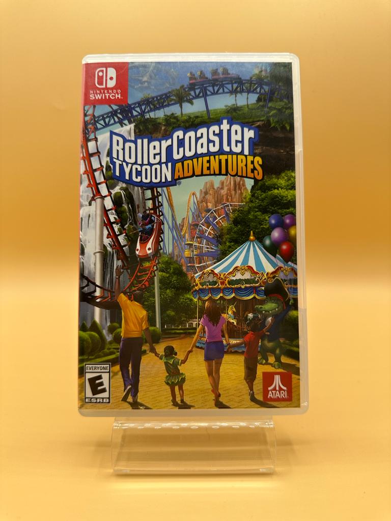 Roller Coaster Tycoon Adventures Switch , occasion Complet Jeu FR Boite UK