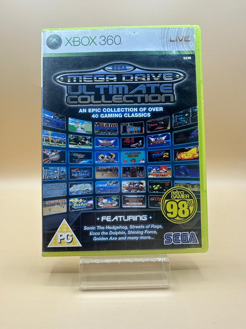 Sega Mega Drive Ultimate Collection Xbox 360 , occasion Complet Jeu FR Boite UK