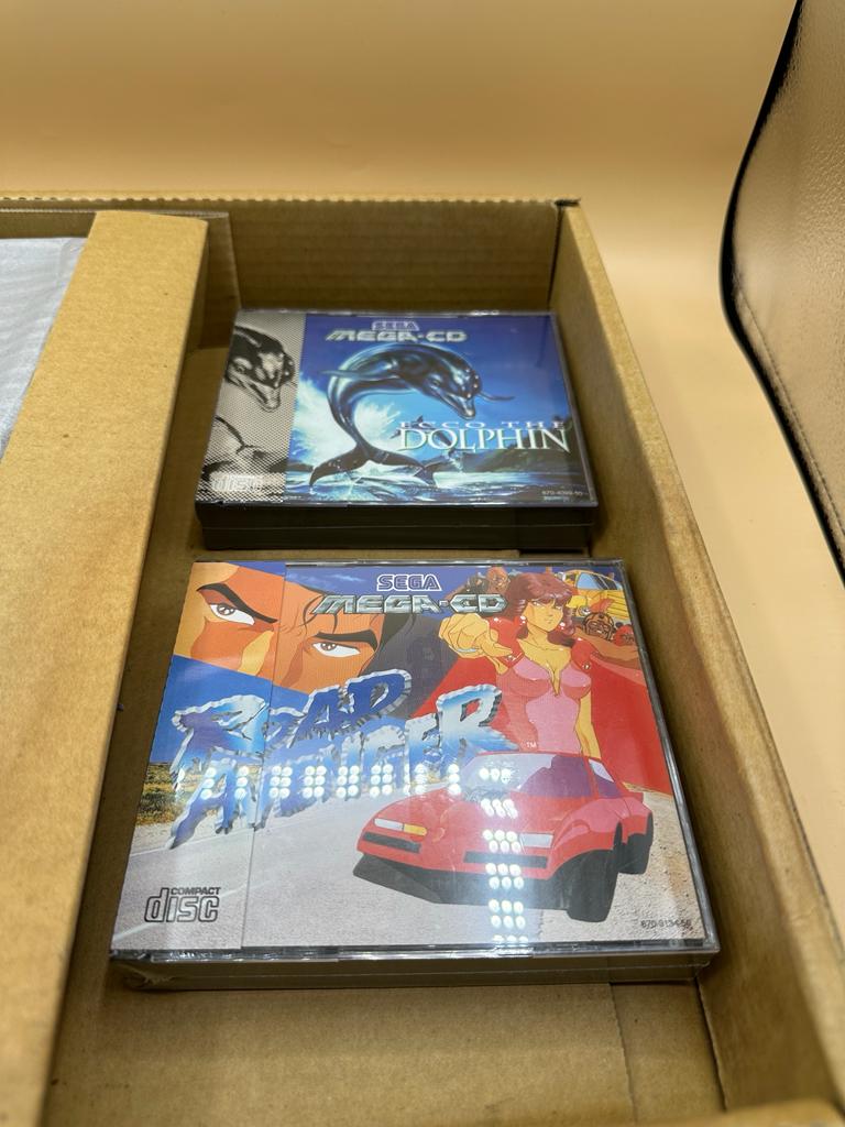 Sega Multi Mega ( CDX ) Pack Sonic 2 - Ecco the Dolphin et Road Avenger , occasion