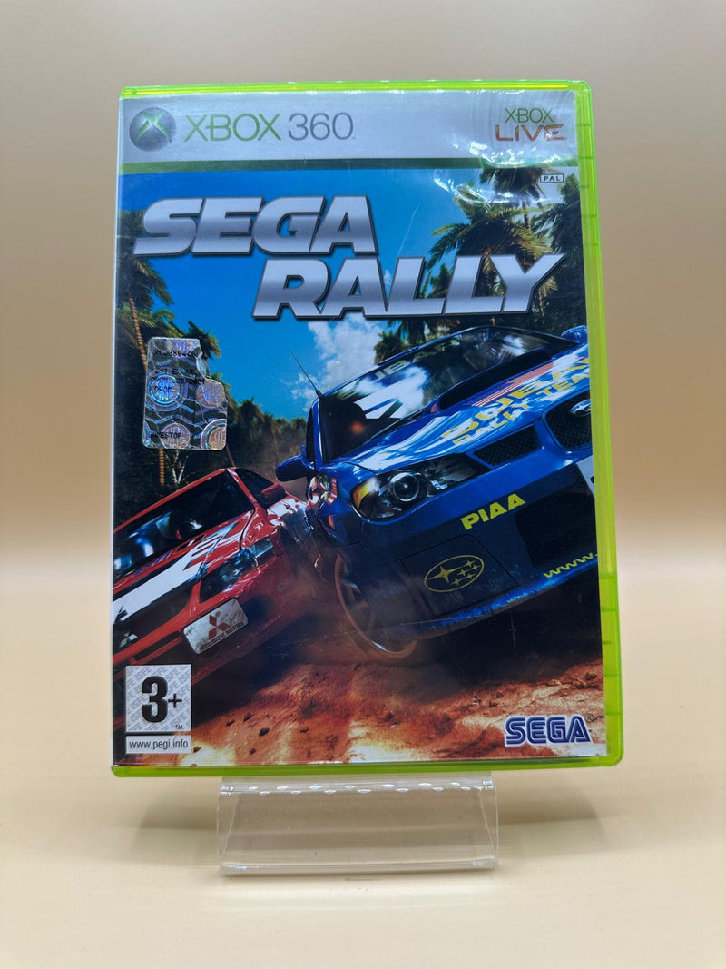 Sega Rally Xbox 360 , occasion Complet Jeu FR Boite ITA